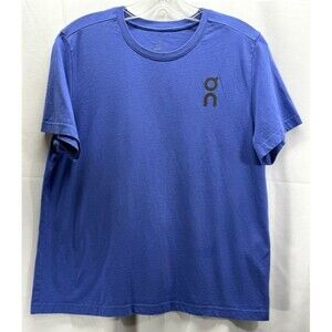 Run On Clouds Womens Blue Graphic-T Size Large